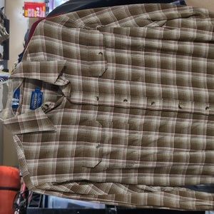 Garage Sale!! Pendleton button down plaid Pioneer Shirt Large Tall